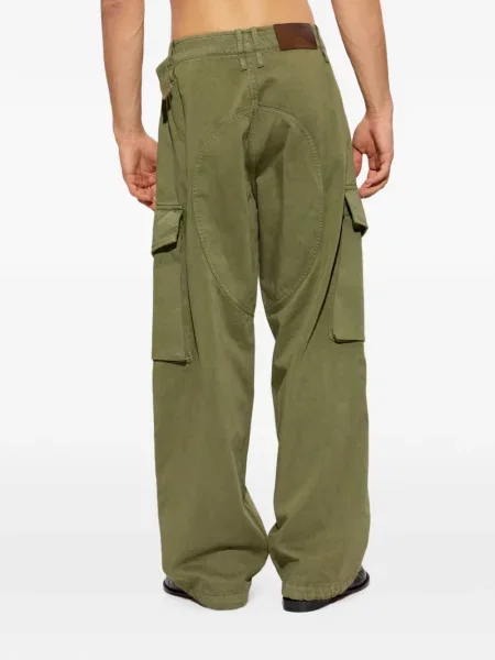 Cu centură pantaloni cargo Loewe verde