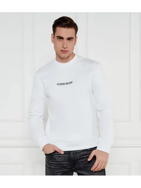 Guess Jeans Hanorac alb