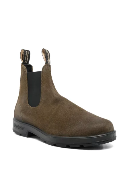 Botine chelsea Blundstone din piele de căprioară maro