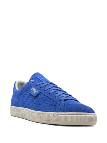 Zomšinės klasikinės sportbačiai Puma Suede mėlyna