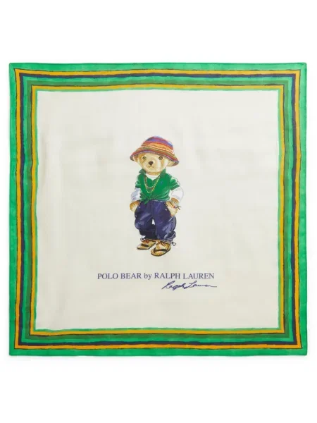 Cargo rövidnadrág Polo Ralph Lauren autogrammal kék