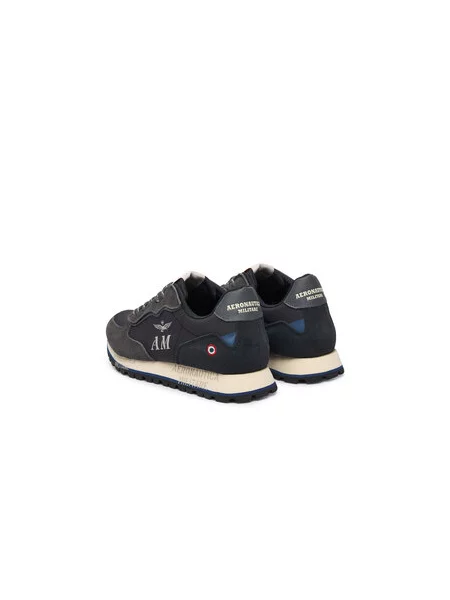 Sneakersy Aeronautica Militare Tmavomodrá
