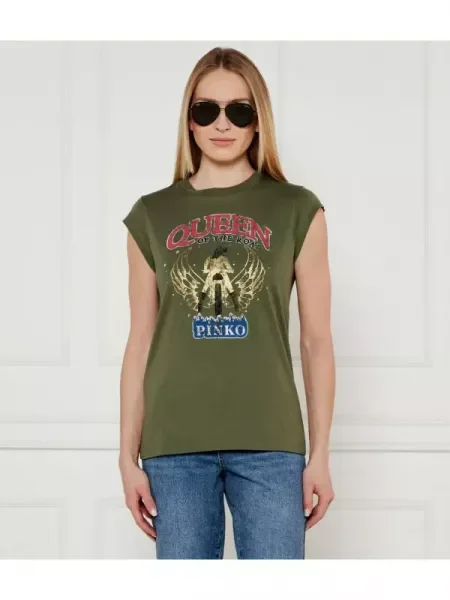 Pinko Tricou MARRAKECH verde