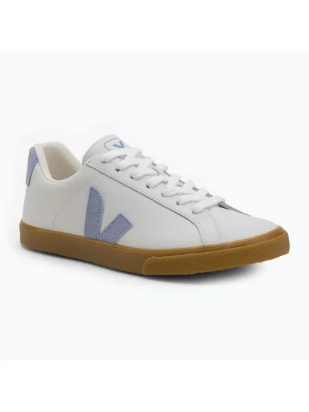 Sneakerși Veja Esplar din piele alb