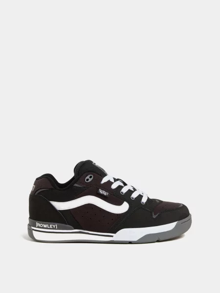 Замшевые кроссовки Vans черные