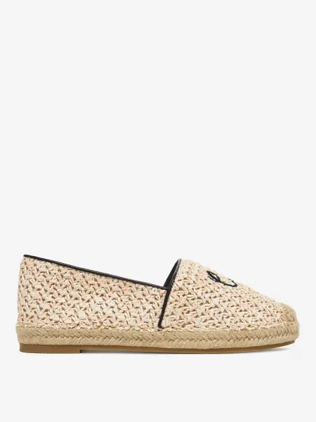 Espadryle beżowe