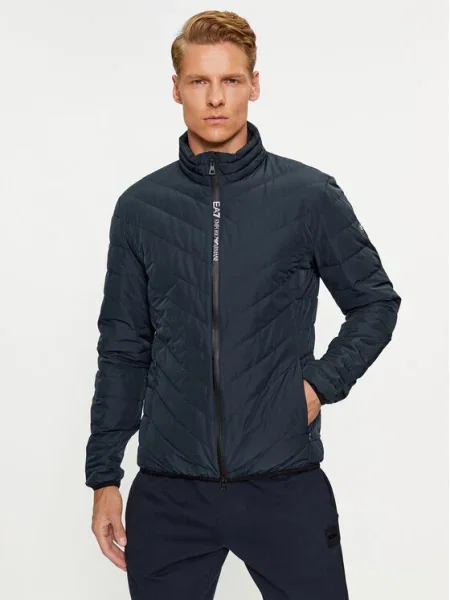 Emporio Armani Geacă din puf Bleumarin albastru