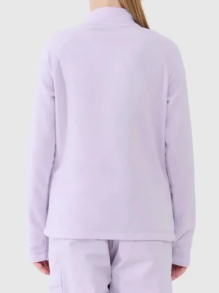 Gyerek fleece melegítő felső 4f lila