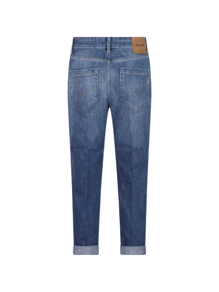 Decupat blugi Dondup albastru