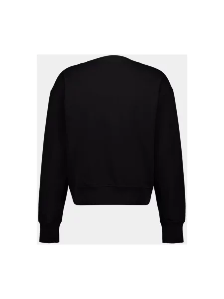 Bluza nierozpinana Alexander Mcqueen z logo czarna