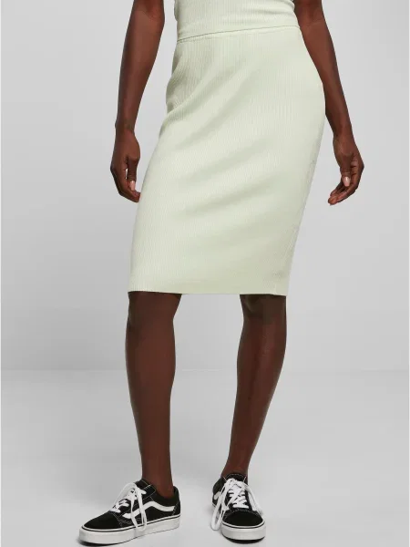 Spódnica midi Urban Classics szara