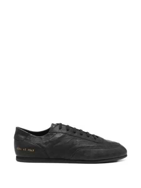 Sneakerși Common Projects cu șireturi din piele negru