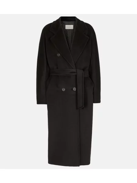 Volneni volnen plašč Max Mara rjava