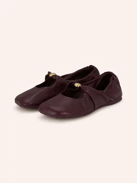 Loewe Baleriny Mary Jane Pebble Soft rot