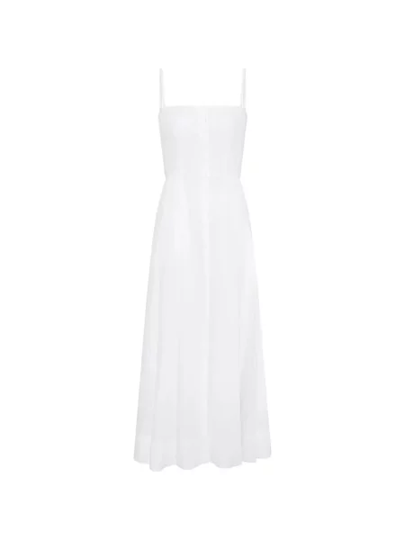 Rochie midi Gabriela Hearst alb