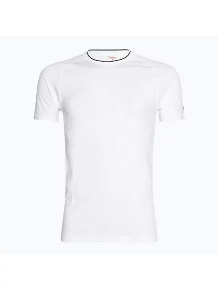 Koszulka Wilson Team Seamless Crew bright white biała