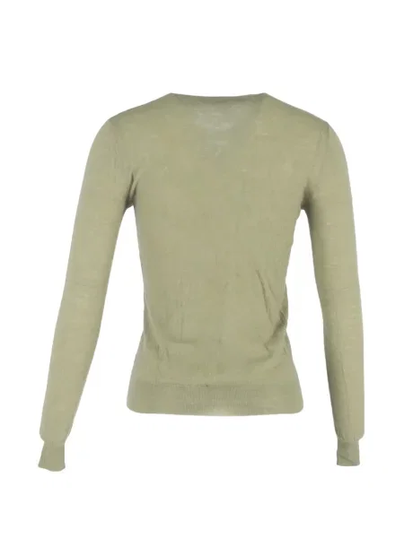 Pulover Joseph de lână cu decolteu rotund verde