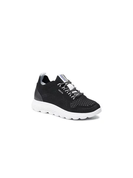 Geox Sneakersy D Spherica A čierna
