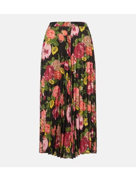 Spódnica plisowana Junya Watanabe do kolan czarna