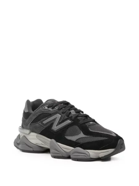 Sneakerși New Balance 992 cu șireturi din dantelă negru