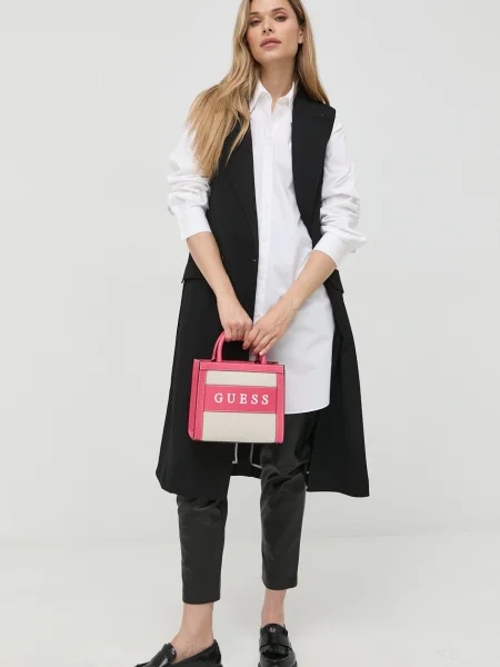 Karl Lagerfeld kamizelka dwurzędowa czarny