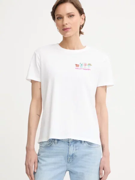 Saint Barth tricou de femei din alb