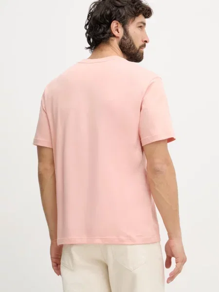 Lacoste T-shirt basic różowa