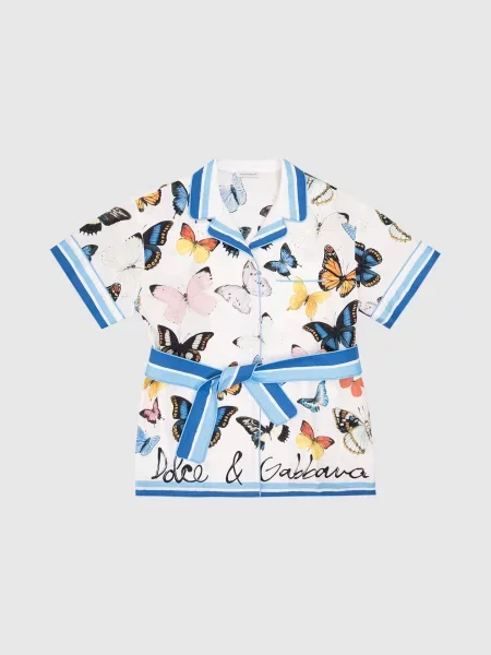 Детская блузка Dolce&gabbana белая