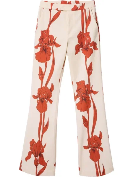 Pantaloni La Doublej cu model floral