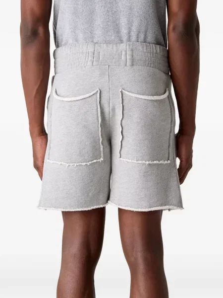 Pantaloni scurți Les Tien gri