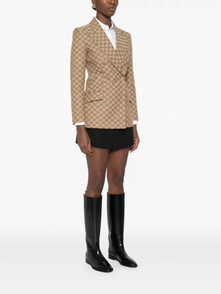 Καμβάς μπουφάν Gucci διπλόκουμπα