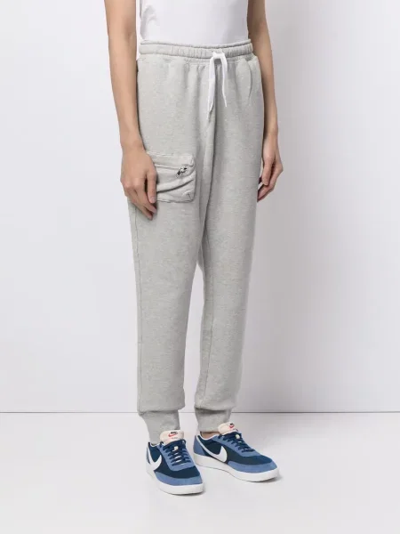 Hanorac cu glugă Nike din material terry gri
