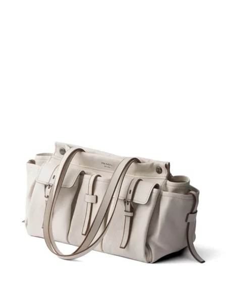 Geantă shopper Prada din piele