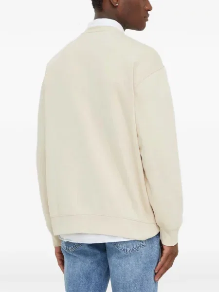 Scurt pantaloni scurți Levi's® cu broderie cu dungi alb