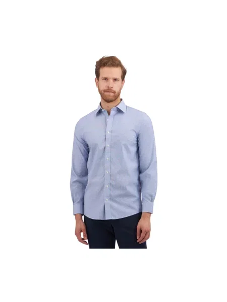 Koszula Brooks Brothers ze stretchu niebieska
