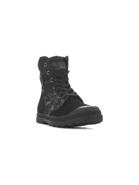 Pantofi Palladium tricotate negru