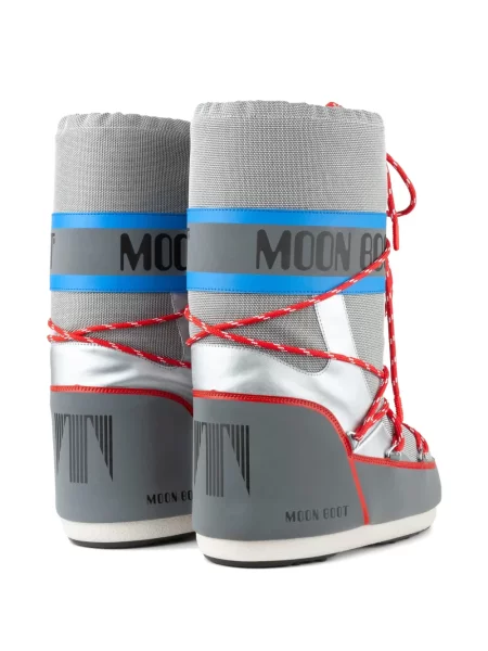 Botki dziecięce Moon Boot szare