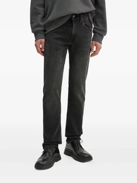 Панталон Levi's® от рипсено кадифе с качулка синьо