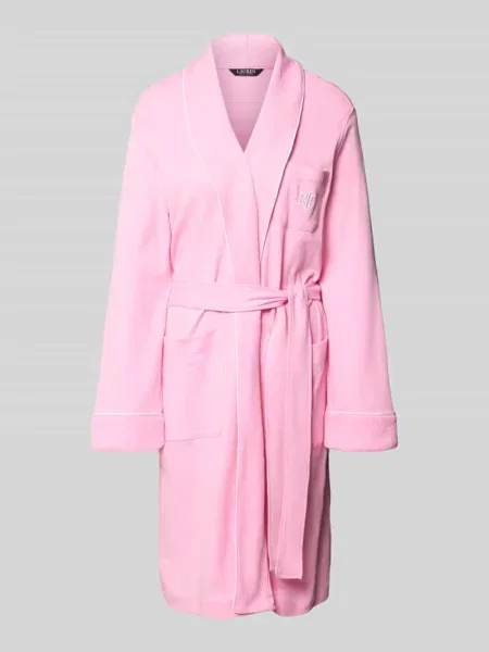 Szlafrok o kroju regular fit z czystej bawełny Lauren Ralph Lauren