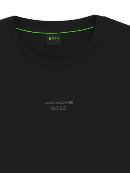 Tricou Boss cu decolteu rotund negru