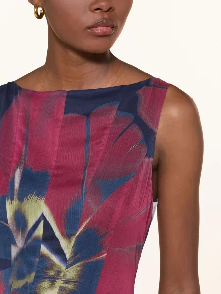 Ted Baker Šaty Laynia tmavě modrá / zelená / tmavě červená