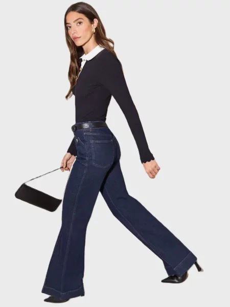 Lipsy Jeans denim albastru