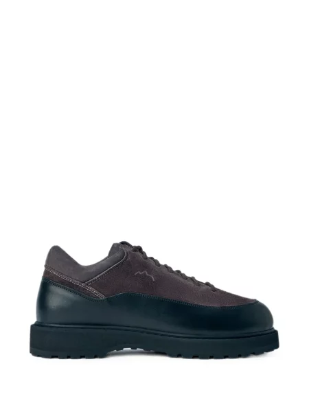 Sneakerși Diemme cu șireturi din dantelă negru