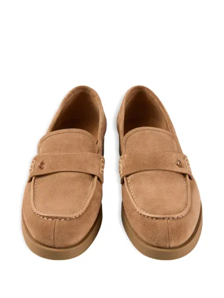 Pantofi loafer Jimmy Choo maro
