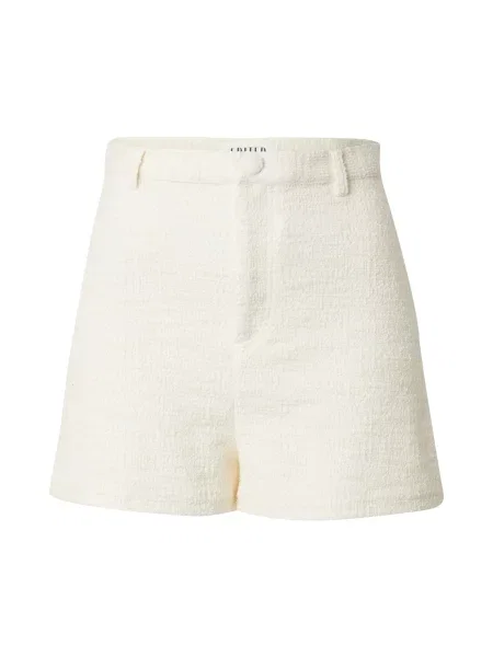 EDITED Pantaloni Barbara alb
