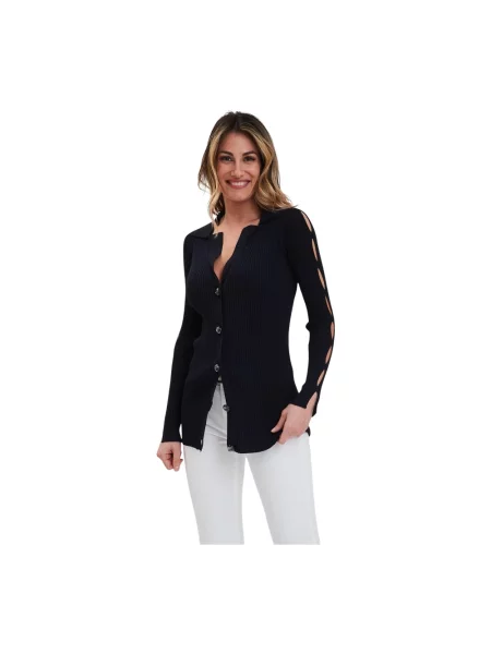 Sweter Pinko elegancki niebieski