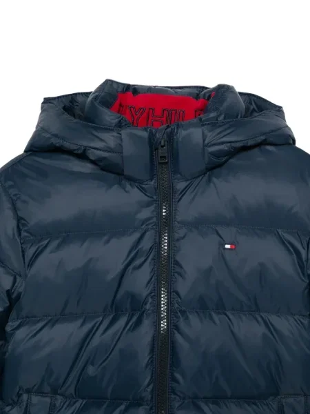 Dětska bunda Tommy Hilfiger modrá