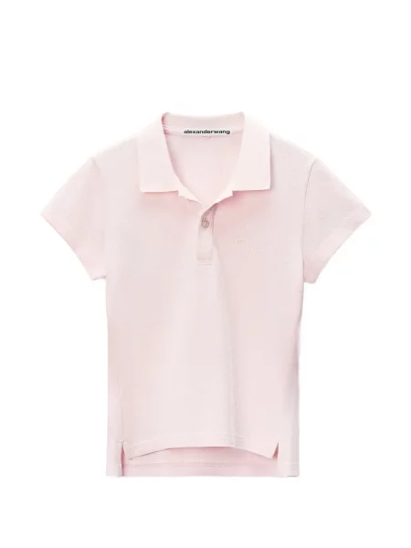 Tricou polo Alexander Wang roz