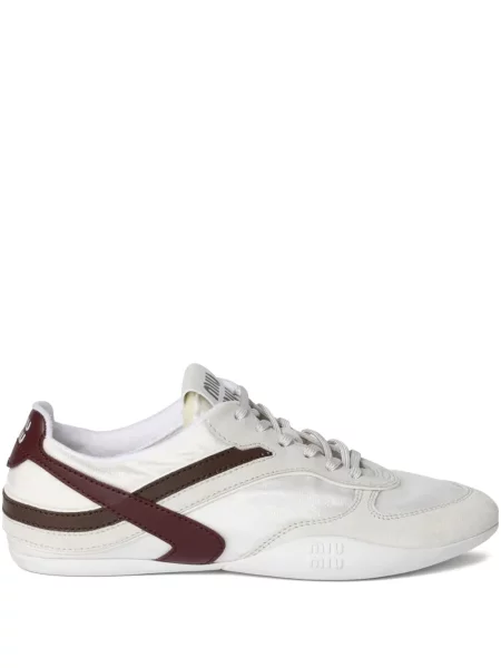 Sneakerși Miu Miu alb