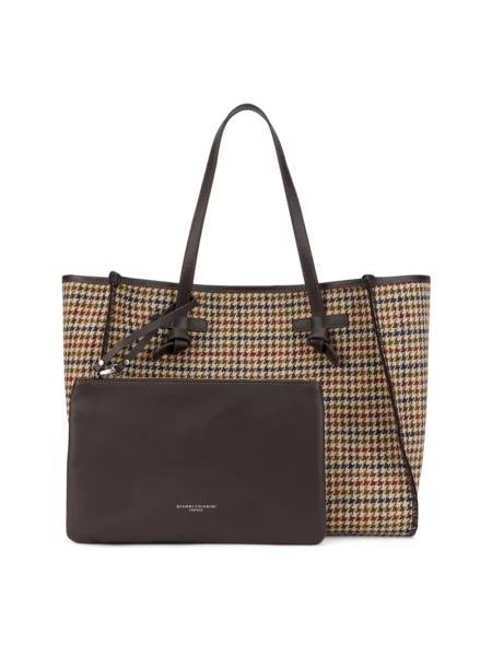 Shopperka Gianni Chiarini wełniana beżowa
